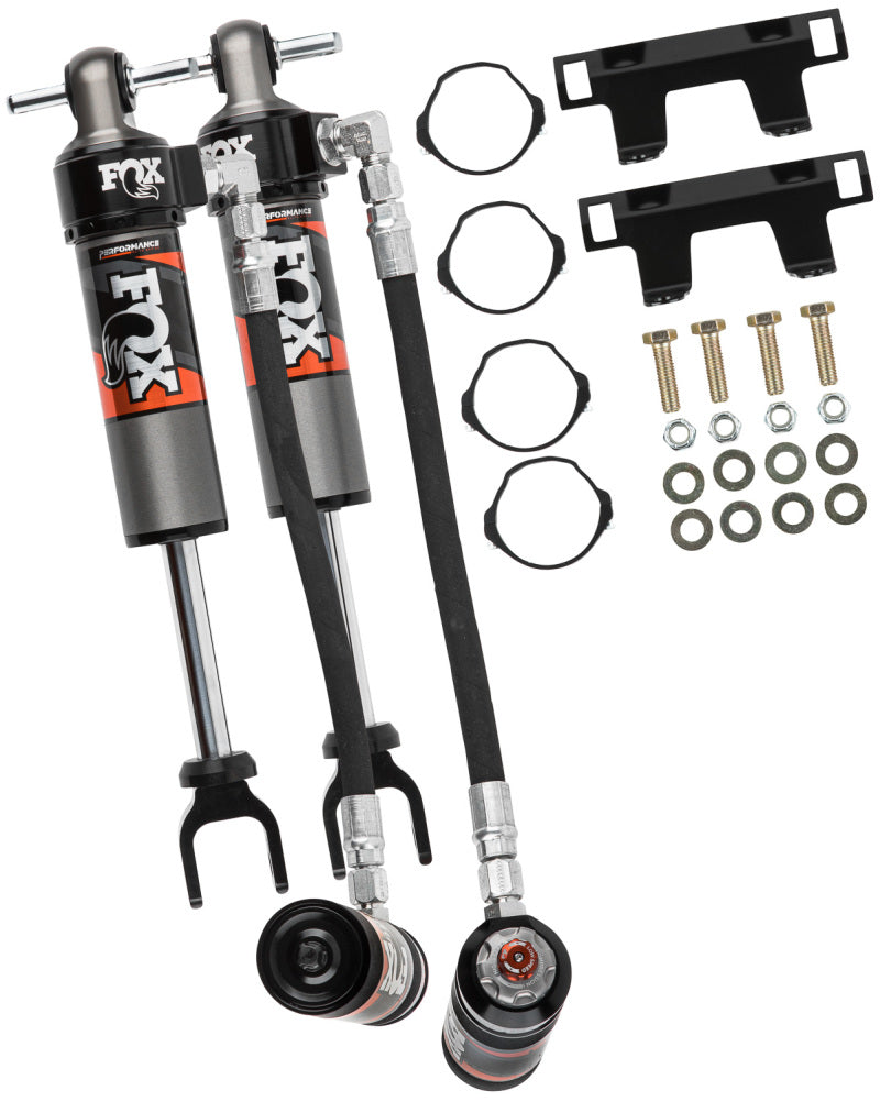 Fox 20-Up GM 2500/3500 Perf Elite Series 2.5 Front Adj Shocks 1.5-2.5in Lift - Requires Up C/A and installation parts.
