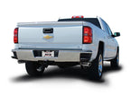 Borla 14 Silv/Sierra C/B Exhaust ATAK 1500 5.3L V8 AT/MT 2&4WD Ext Cab Split Side Exit on Chevrolet truck