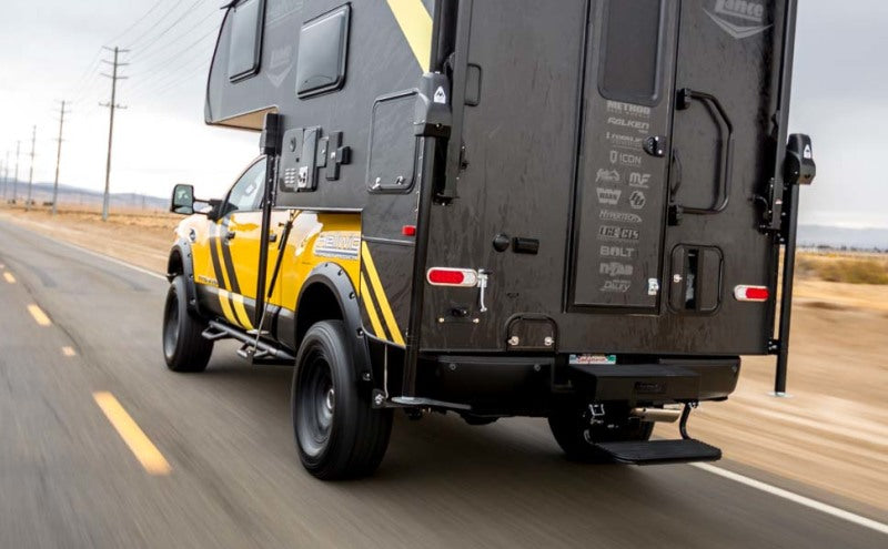 MagnaFlow 07-17 Dodge Ram 2500/3500 6.7L DPF-Back SS 5in Single Passenger Side Rear Exit on offroad truck