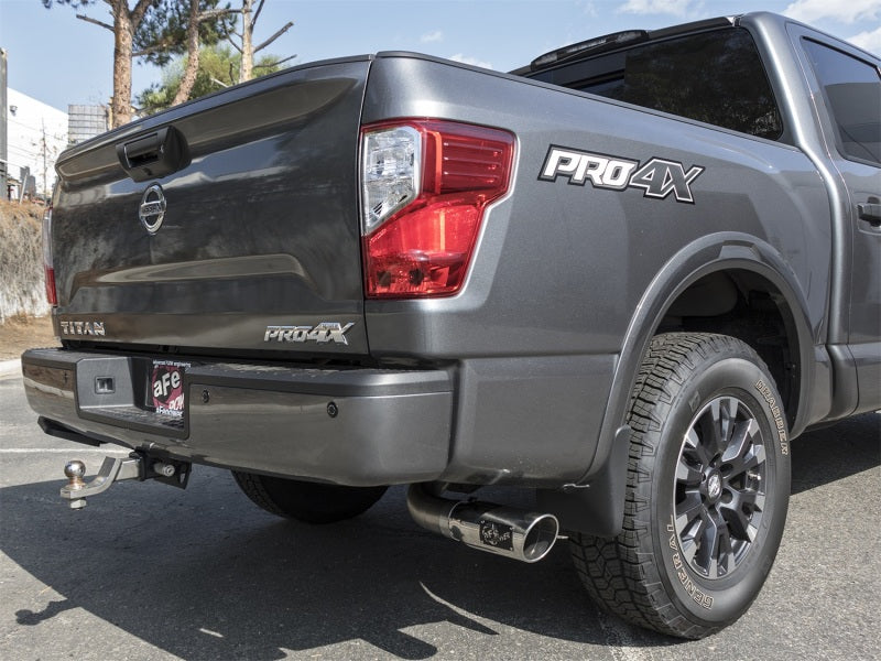 aFe MACH Force-Xp 2-1/2in Cat-Back Exhaust System w/ Polished Tip 16-17 Nissan Titan XD V8 5.6L Secondary image