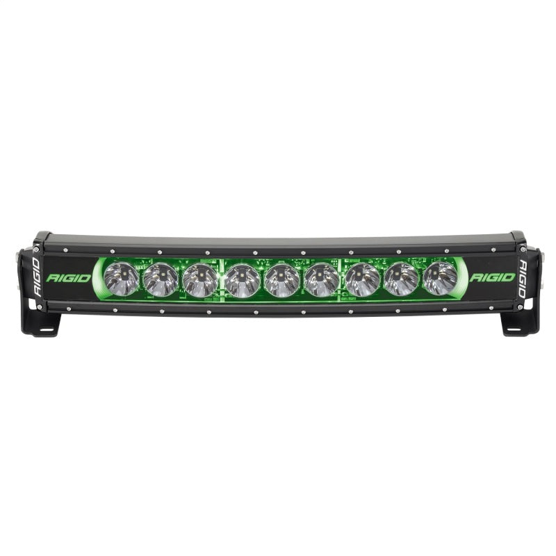 Rigid Industries Radiance+ Curved 20in. RGBW Light Bar for offroad lighting and electrical