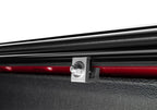 BAK 2020 Chevy Silverado 2500/3500 HD 6ft 9in Bed Revolver X2 truck bed cover locking mechanism detail