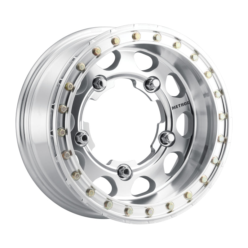 Method MR103 Buggy Beadlock 17x6.5 -19mm Offset 5x205 160mm CB Raw Machined w/BH-H24125 Wheel Secondary image