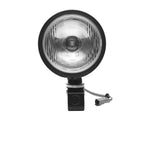 KC HiLiTES Daylighter 6in. Halogen Light 100w Spread Beam (Single) - Black SS for offroad lighting and electrical