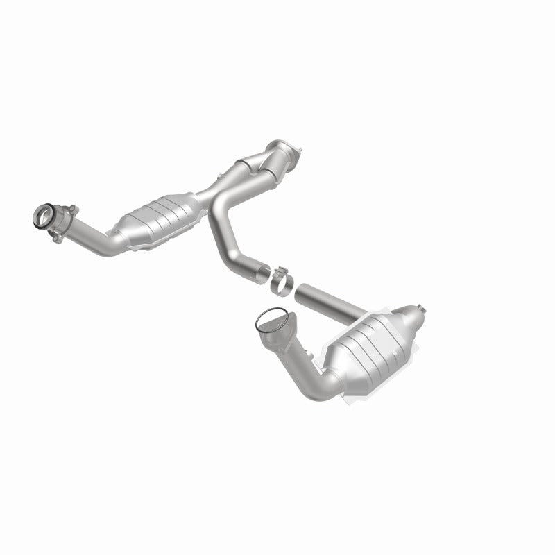 MagnaFlow Conv DF 02-06 Cadillac Escalade / 02-06 Chevy Avalanche 5.3L Dual Conv Y-Pipe Assembly 2WD exhaust system components