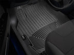 WeatherTech 14-15 BMW X5 Front Rubber Mats - Black installed