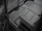 WeatherTech 14-15 Chevy Silverado 1500 (Fits w/ OEM Rear Storage) Rear FloorLiner - Black interior view