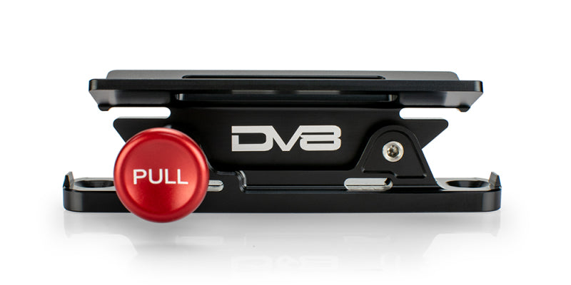 DV8 Offroad Quick Release Fire Extinguisher Mount with red pull knob