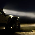 KC HiLiTES Gravity Titan LED Light Bar - 50in. (8-Light) on Jeep