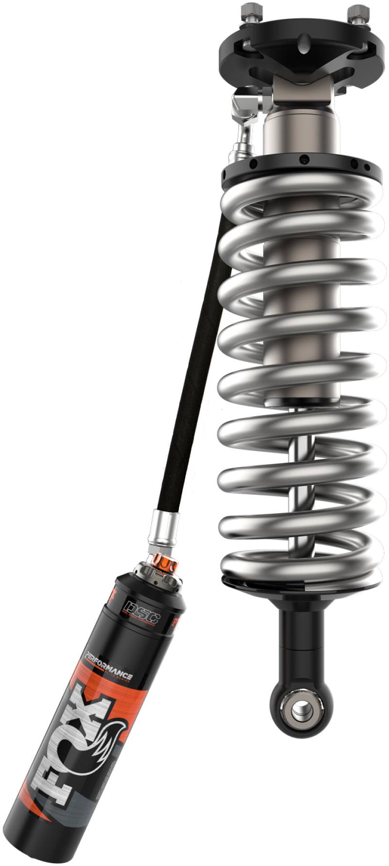 Fox 2022+ Toyota Tundra Front 2.5 Factory Series R/R Coilover Set / 0-3in. Lift w/DSC Adj. for offroad performance upgrades. Main image