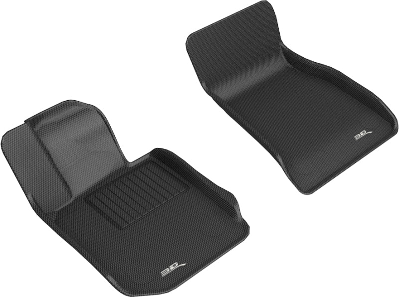 3D MAXpider 2019-2020 BMW 3 Series (G20) Kagu 1st Row Floormat - Black Main image