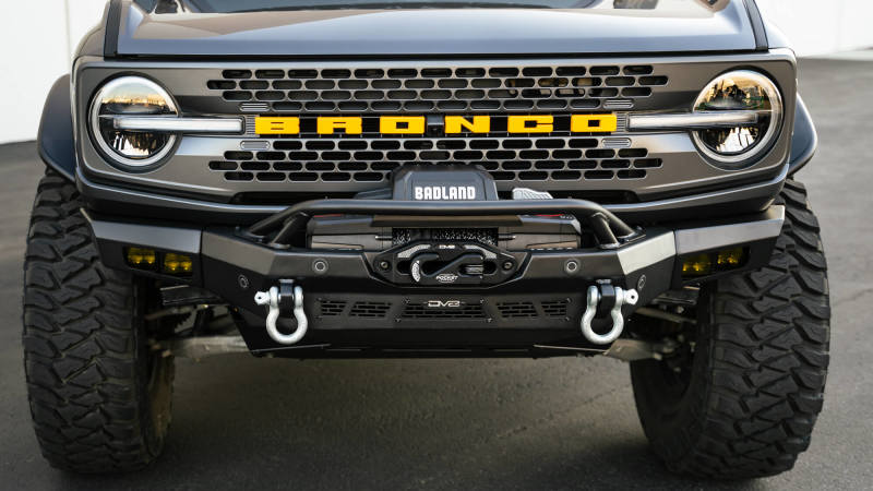 DV8 Offroad 21-23 Ford Bronco Spec Series Front Bumper with winch