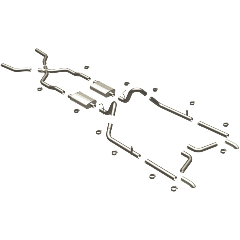 MagnaFlow Sys Cat-Back 55-57 Chevy Bel-Air Secondary image