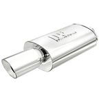 MagnaFlow Muffler W/Tip Mag SS 14X5X8 2.25/4. for offroad performance upgrades
