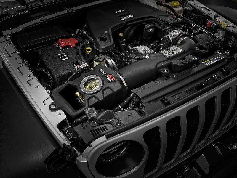 aFe Momentum GT Pro-GUARD 7 Cold Air Intake System 2018+ Jeep Wrangler (JL) V6 3.6L Secondary image