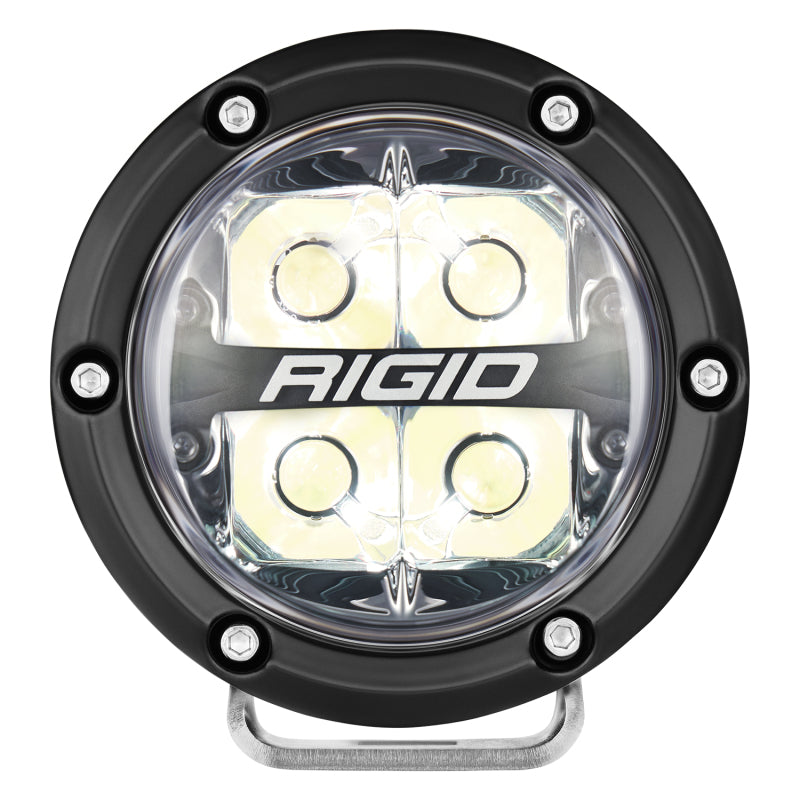 Rigid Industries 360-Series 4in LED Off-Road Spot Beam - RGBW (Pair) for offroad lighting and electrical
