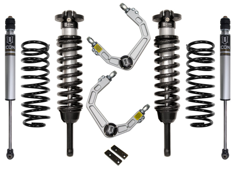 ICON 2010+ Toyota FJ/4Runner 0-3.5in Stage 2 Suspension System w/Billet Uca components Main image