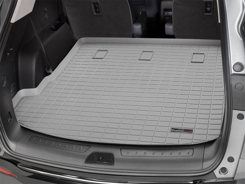 WeatherTech 2018+ Buick Enclave Cargo Liners - Grey Secondary image