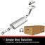 MagnaFlow BRE Exhaust Kit 08-12 Jeep Liberty 3.7L components and hardware included