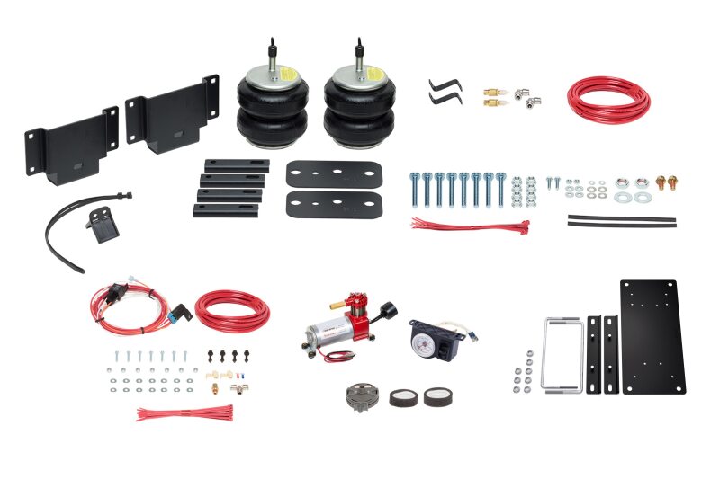 Firestone 07-21 Toyota Tundra 2WD/4WD AIO Analog Ride-Rite All-In-One Kit (W217602871) components and accessories.