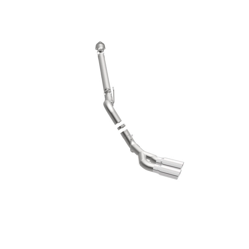 MagnaFlow 08-17 Ford F-250/F-350/F-450 4.6L/6.7 DPF-Back SS 4in Dual Exit exhaust system for offroad performance upgrades.