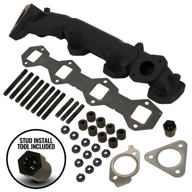 BD Diesel 15-19 Ford Power Stroke 6.7L Exhaust Manifold Passenger Side Secondary image