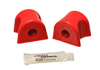 Energy Suspension 13 Scion FR-S / Subaru BRZ Red 18mm Front Sway Bar Bushing Kit components