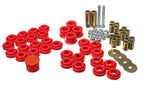Energy Suspension Chrysler/Dodge Red Rear End Control Arm Bushing Set components for performance upgrades.