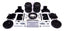 Air Lift Loadlifter 5000 Ultimate Rear Air Spring Kit for 11-17 Dodge Ram 1500 parts layout with air springs and hardware.