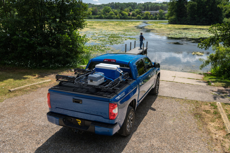 Retrax 21-22 Ford F-150 Super Crew/Super Cab (Incl. 2022 Lightning) 5.5ft Bed RetraxONE XR on truck by the water