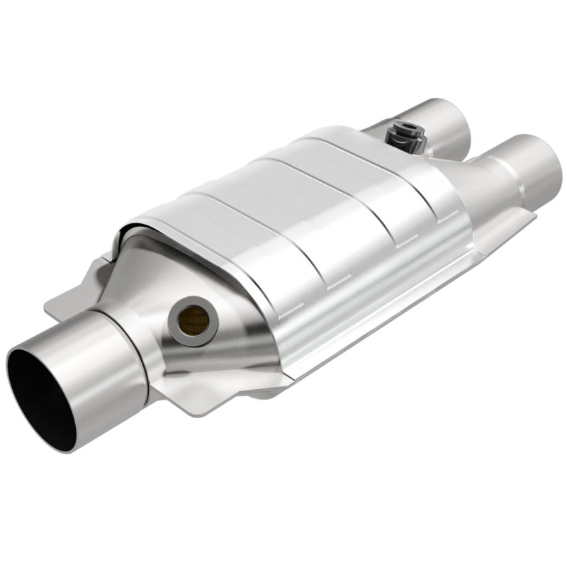 MagnaFlow Universal Catalytic Converter 2.5inch/2inch single/dual w/ O2 Secondary image
