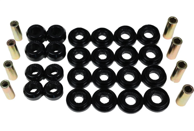 Energy Suspension 96-02 Toyota 4Runner Rear Black Control Arm Bushing set for offroad performance upgrades