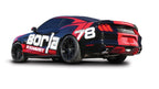 Borla Atak S Rear Section 15-17 Ford Mustang GT 5.0L V8 MT/AT 2.5in pipe 4in tip with Borla branding