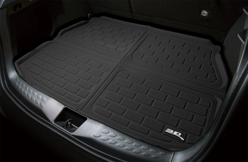 3D MAXpider 18-25 Jeep Wrangler JL(w/o sub) Kagu Cargo Liner - Black in vehicle trunk for enhanced interior protection