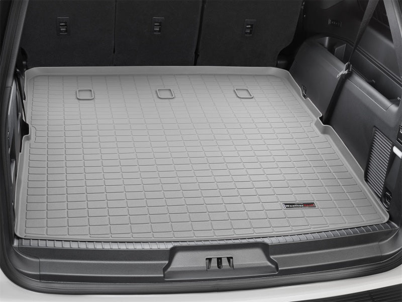 WeatherTech 2018+ Lincoln Navigator L Cargo Liners - Grey Secondary image