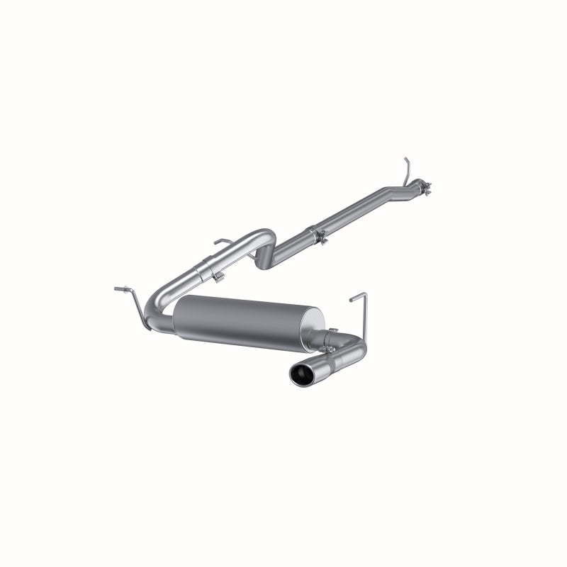 MBRP 12 Jeep Wrangler/Rubicon 3.6L Cat Back Single Rear Exit Alum Exhaust Secondary image