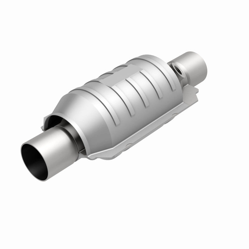MagnaFlow Conv Univ 2.25 Single O2 FED catalytic converter for offroad performance upgrades.