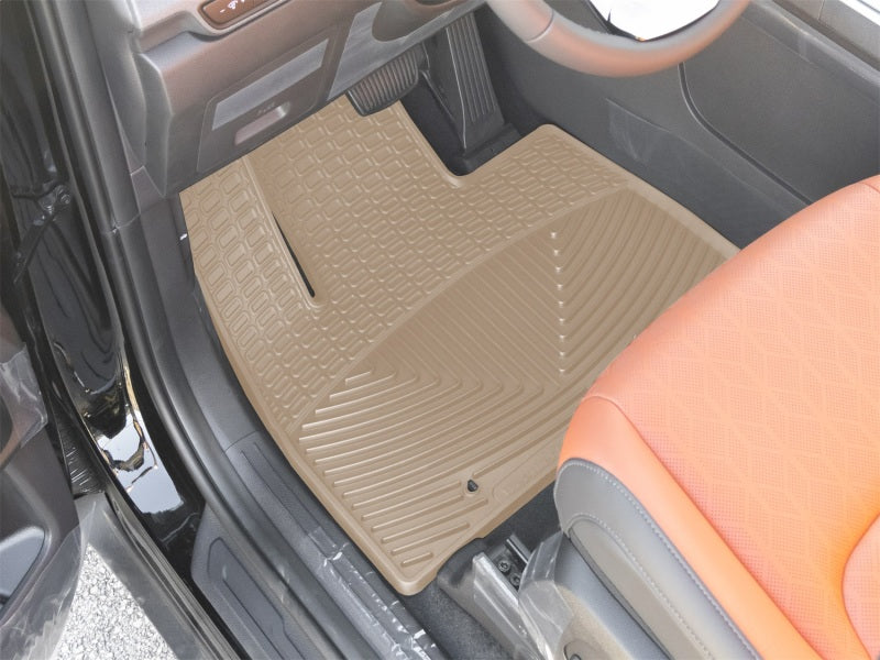 WeatherTech 25-26 Kia Carnival Hybrid 1st Row Front All-Weather Floor Mats - Tan Secondary image