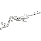 MagnaFlow Stainless Overland Cat-Back Exhaust 05-15 Toyota Tacoma V6 4.0L performance exhaust kit for offroad trucks.