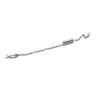 MagnaFlow Sys C/B 11-15 Ford Super Duty F250 6.2L EC CC, SS 3.5in Single Rear Pass Side Ext 5in Tip Performance Exhaust System