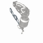 MagnaFlow Conv DF 07-10 Nissan Altima 2.5L Manifold (49 State) installation image, showing direct-fit catalytic converter features.