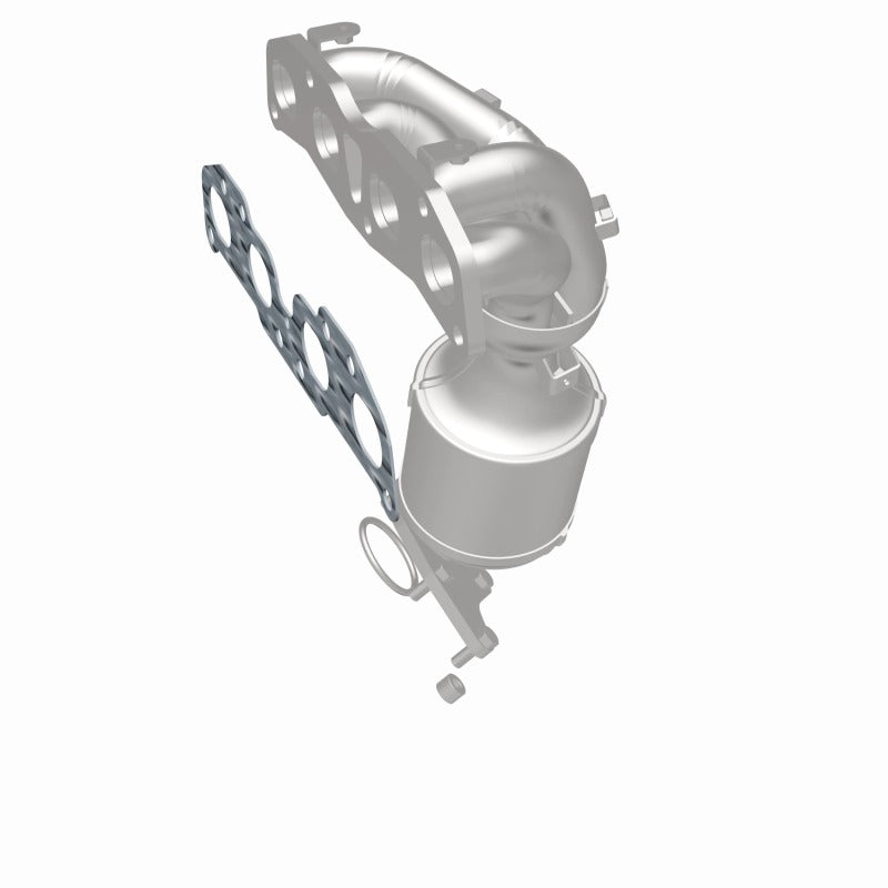 MagnaFlow Conv DF 07-10 Nissan Altima 2.5L Manifold (49 State) installation image, showing direct-fit catalytic converter features.