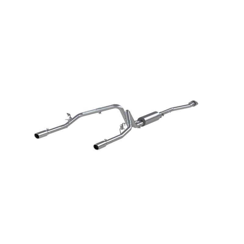 MBRP 2003-2007 Chev/GMC 1500 Classic 4.8/5.3L EC/CC-SB Cat Back Dual Split Rear Secondary image