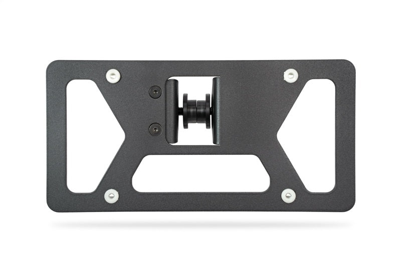Addictive Desert Designs Clevis Mounted Front License Plate Bracket for offroad performance upgrades.