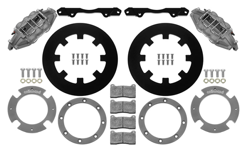Wilwood 17-21 Can-Am X3RS 6-Piston Rear Kit 11.25in - Anodized Secondary image