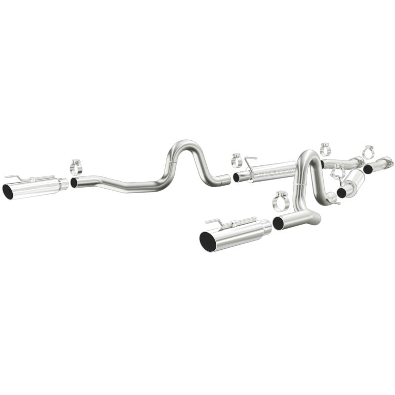 MagnaFlow Magnapack Sys C/B 94-98 Ford Mustang Gt/Cobra 4.6L performance exhaust system for offroad vehicles.