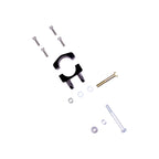 Bilstein 5100 Series 14-17 Dodge Ram 2500/13-17 Ram 3500 Front Dual Steering Damper Kit components and hardware