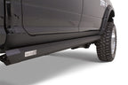 AMP Research 18-19 Ram 2500/3500 Mega Cab PowerStep XL - Black installed on truck, ideal offroad truck accessories online.