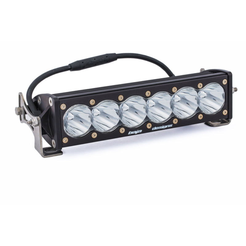 Baja Designs OnX6 High Speed Spot Pattern 10in LED Light Bar for offroad lighting and electrical. Main image