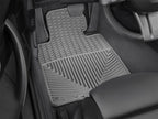 WeatherTech 99 BMW M3 Convertible Front Rubber Mats - Grey in vehicle interior